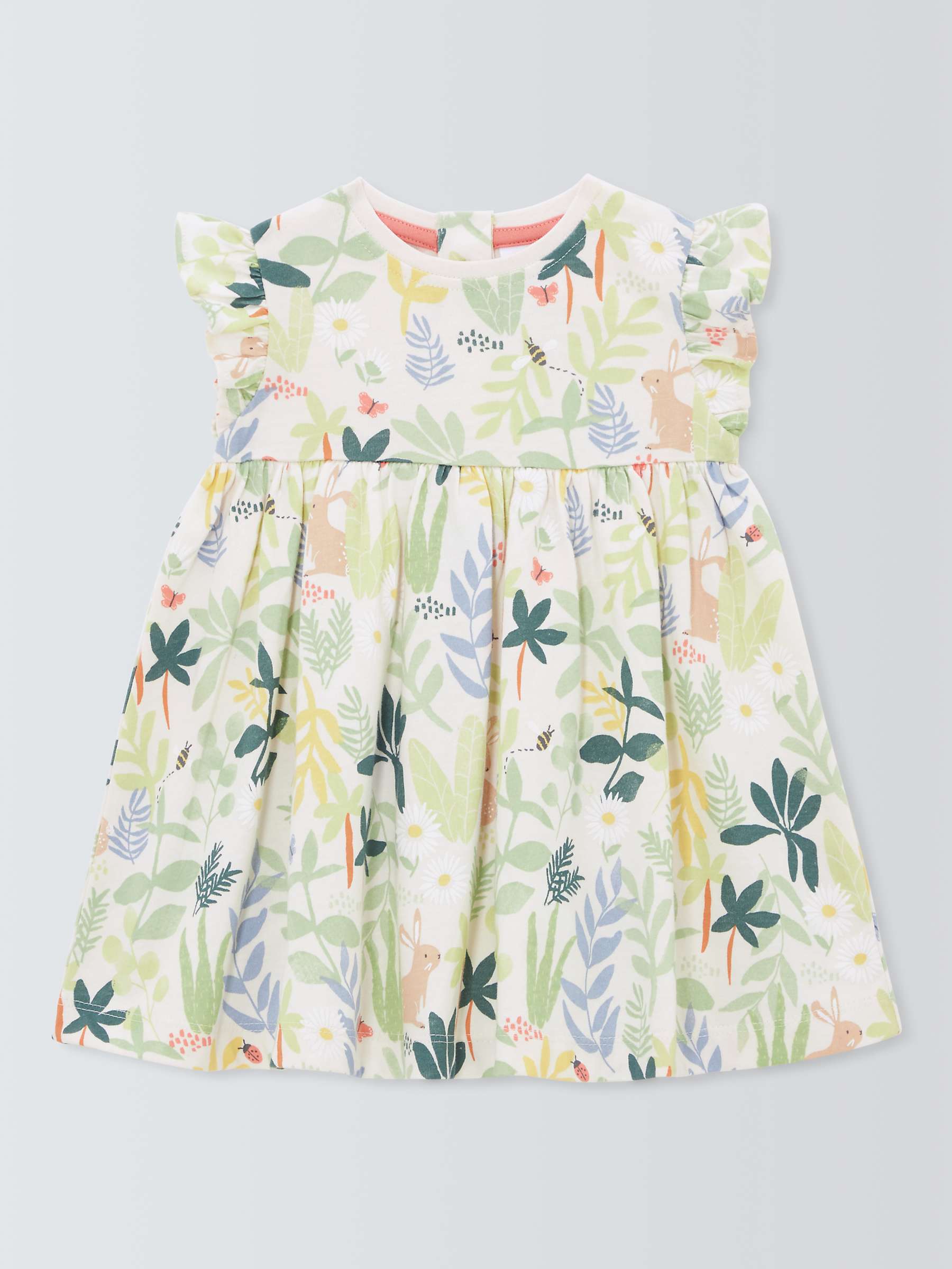 Buy John Lewis Baby Spring Floral Dress, Multi Online at johnlewis.com