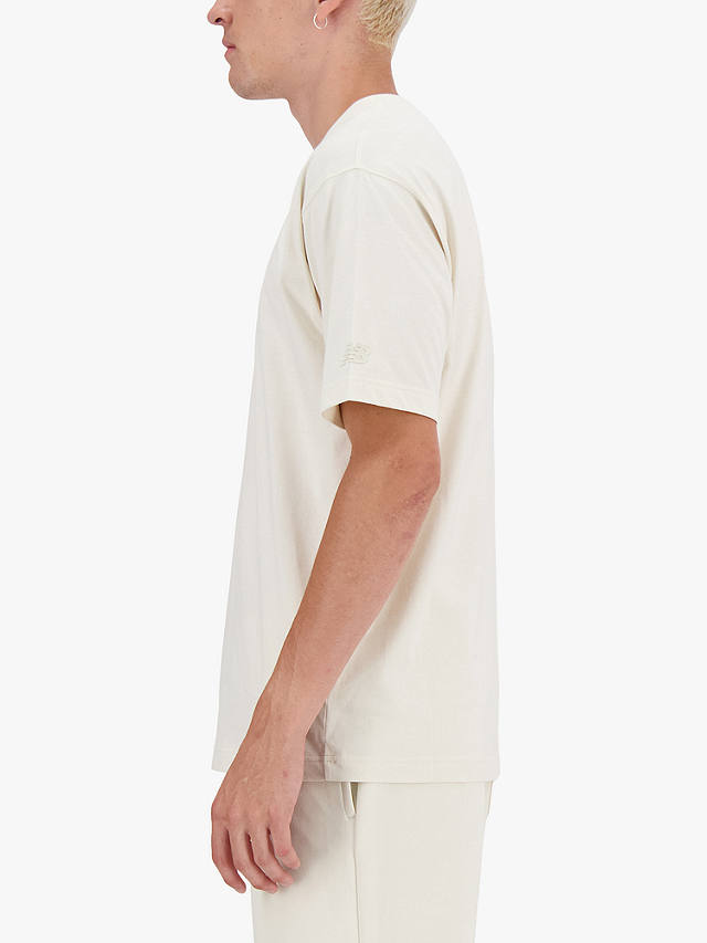 New Balance Shifted Printed T-Shirt, Cream