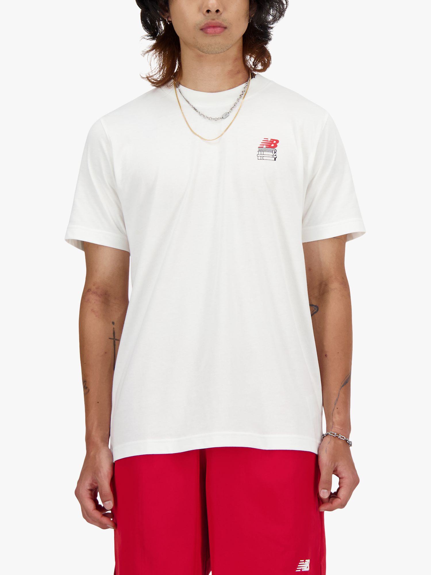 New Balance Graphic T-Shirt, White, S