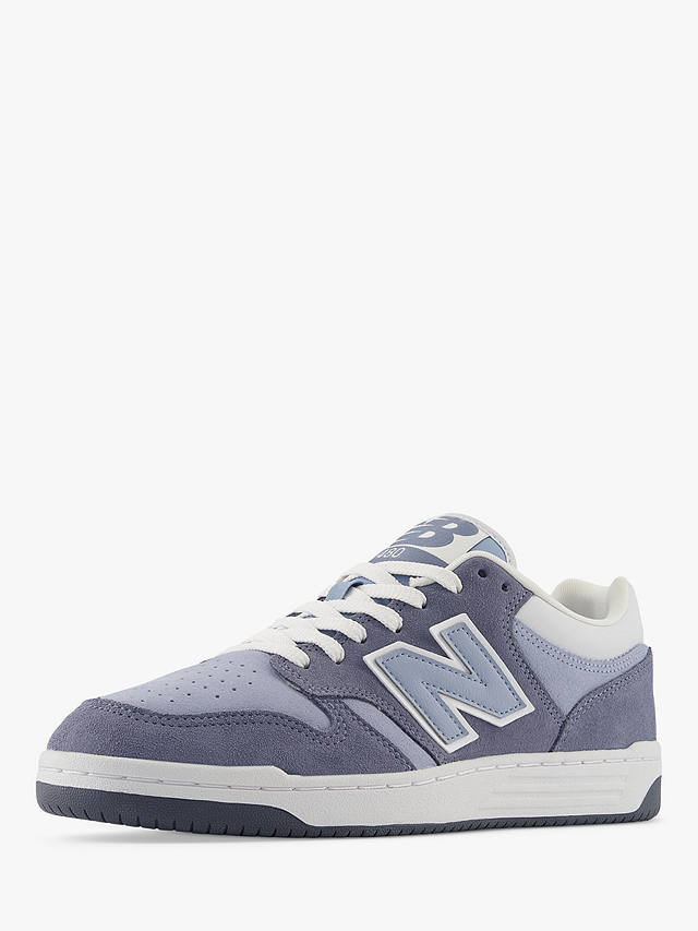 New Balance 480 Lace Up Trainers, Grey/Multi