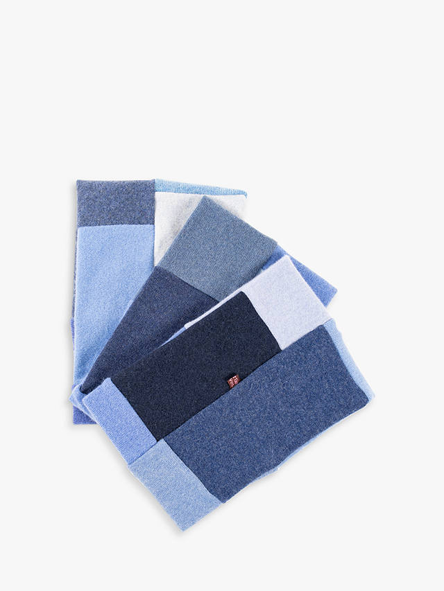Celtic & Co. x Turtle Doves Recycled Cashmere Neckwarmer, Denim