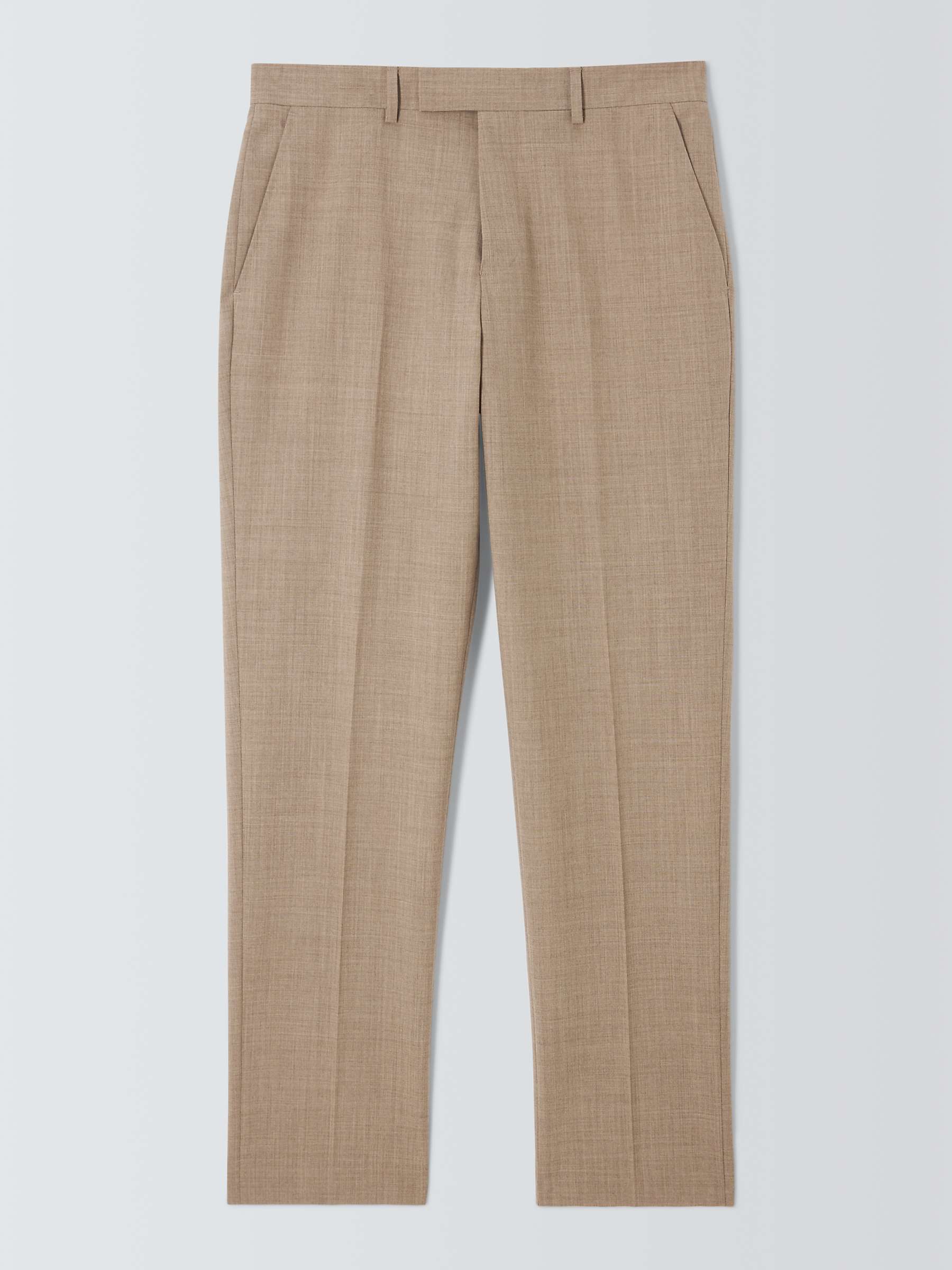 Buy John Lewis Stowe Regular Fit Trousers, Sand Online at johnlewis.com