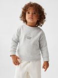 Mango Baby Rockstar Embellished Sweatshirt, Medium Grey