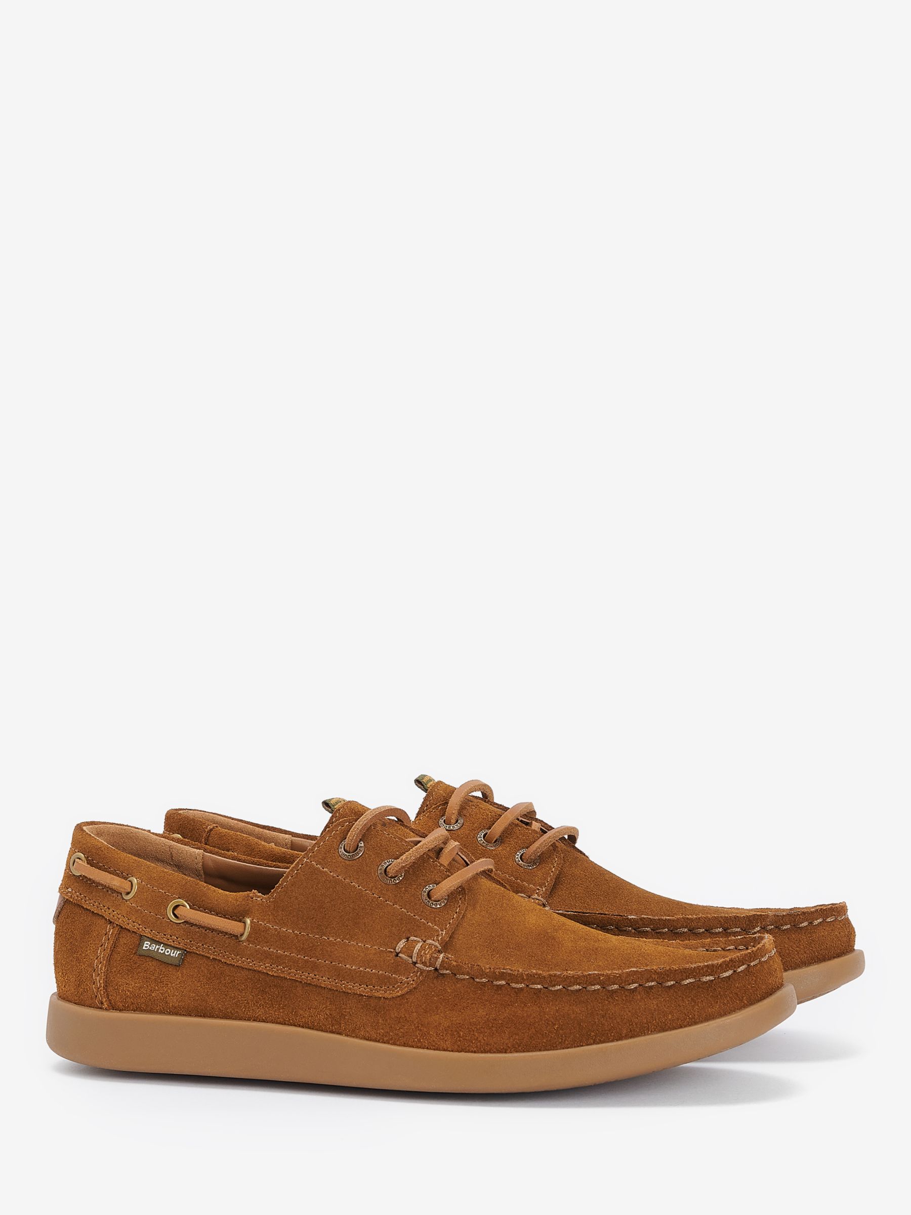 Barbour Armada Boat Shoes, Brown, 7