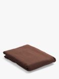 Piglet in Bed Linen Flat Sheet, Chestnut Brown