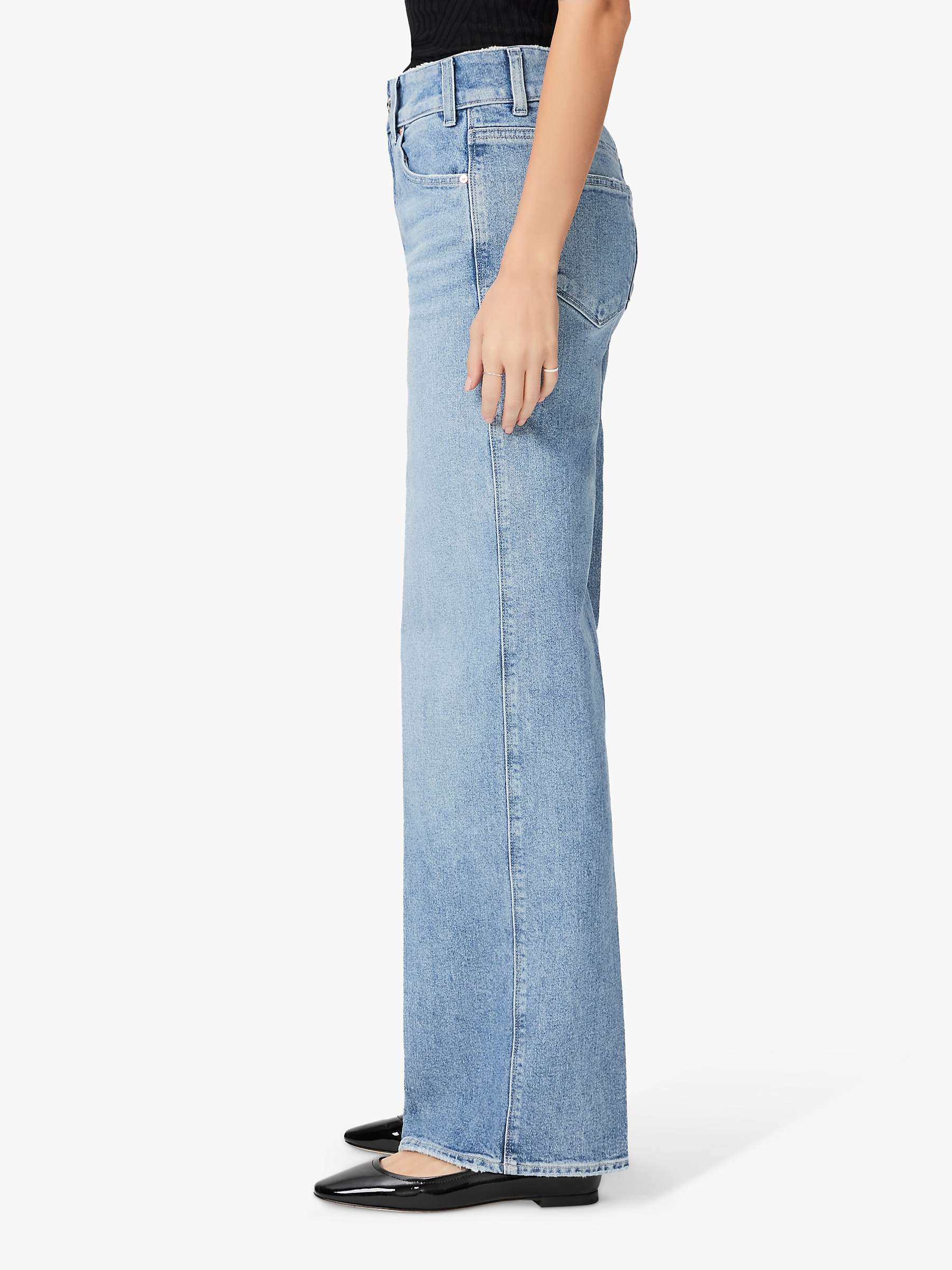 Buy PAIGE Sasha High Rise Straight Cut Jeans, Khristen Distressed Online at johnlewis.com