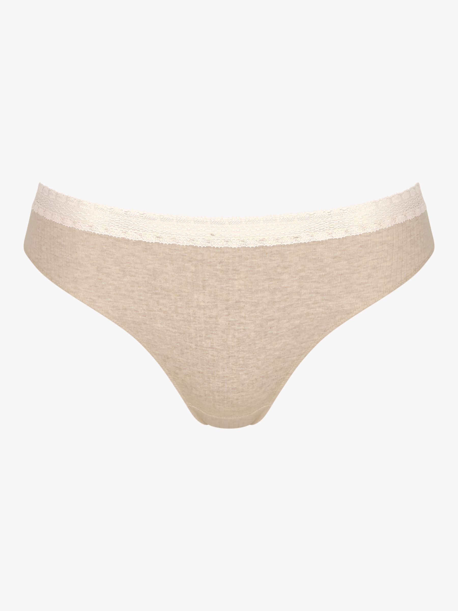Buy sloggi GO Ribbed Tai Briefs, Pack of 2 Online at johnlewis.com