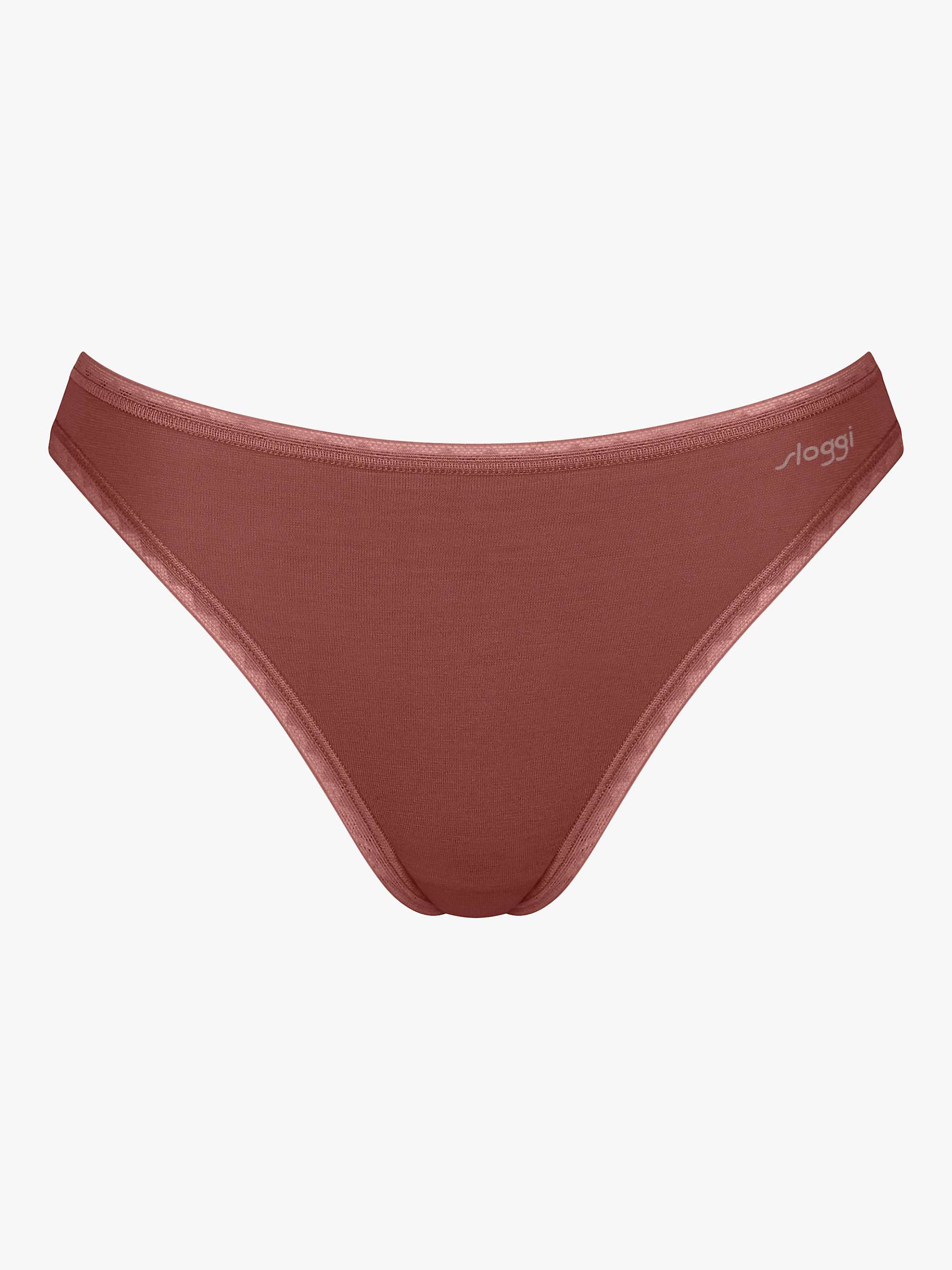 Buy sloggi GO Tai Knickers, Pack of 2, Red/Light Comb Online at johnlewis.com