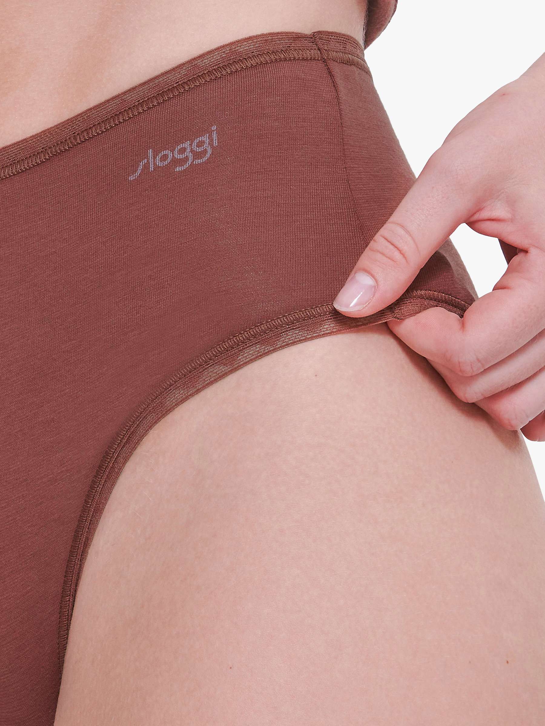 Buy sloggi GO High Waist Knickers, Pack of 2 Online at johnlewis.com