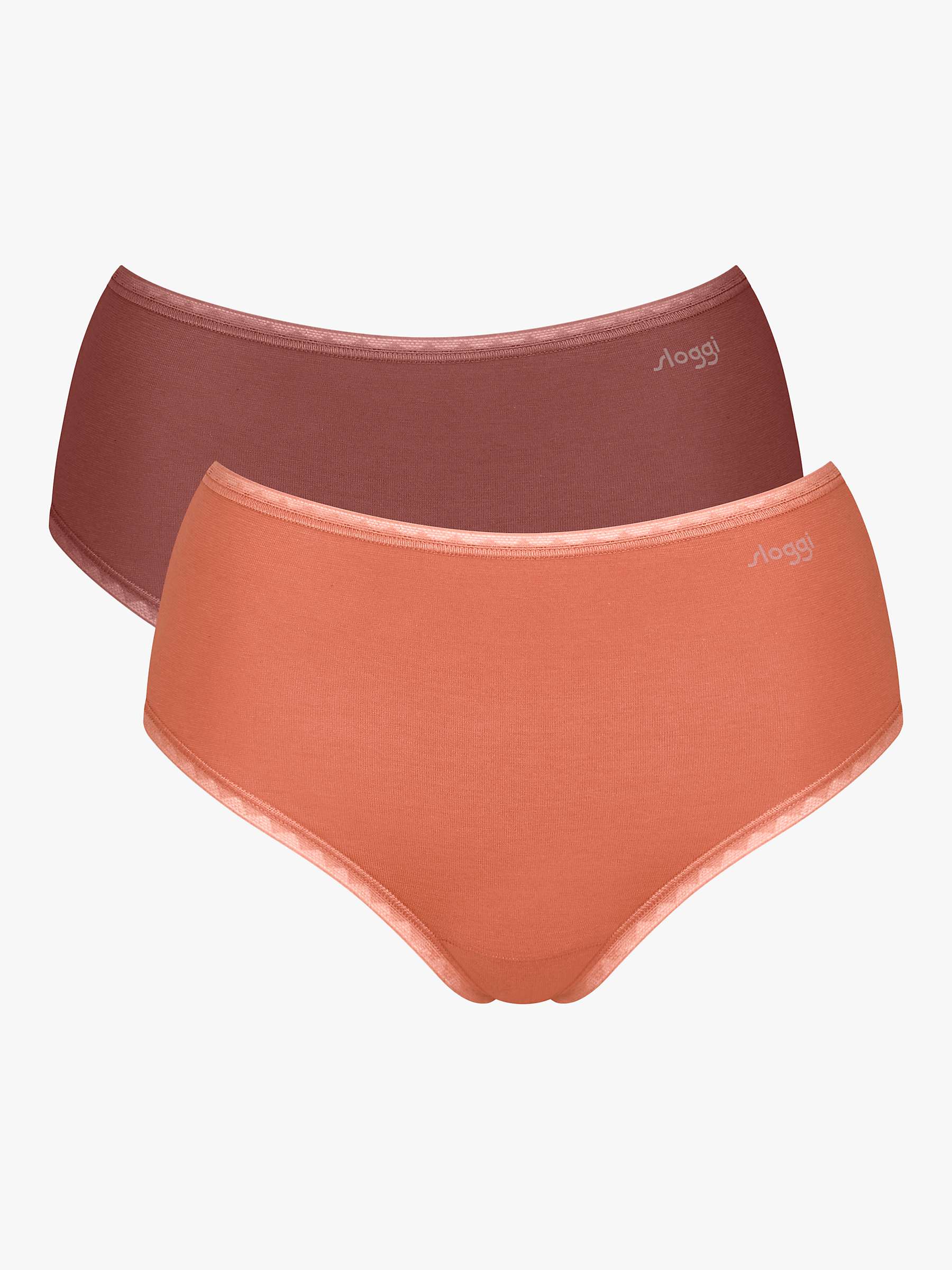 Buy sloggi GO High Waist Knickers, Pack of 2 Online at johnlewis.com