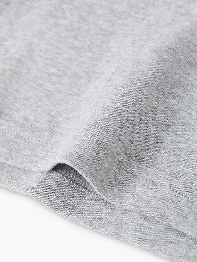 Polarn O. Pyret Kids' Organic Cotton Long Sleeve T-Shirt, Grey