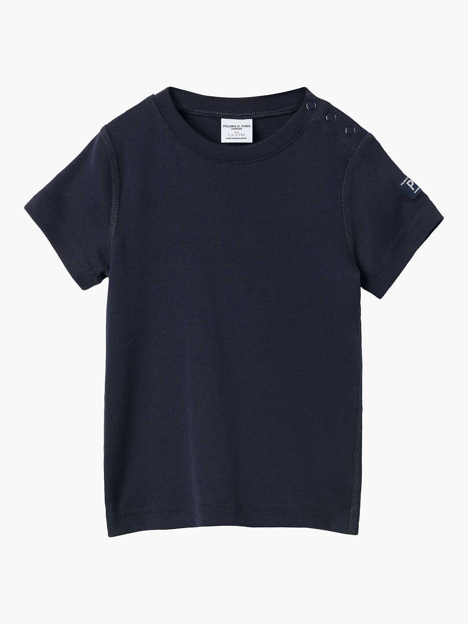 Buy Polarn O. Pyret Kids' Organic Cotton Short Sleeve T-Shirt Online at johnlewis.com