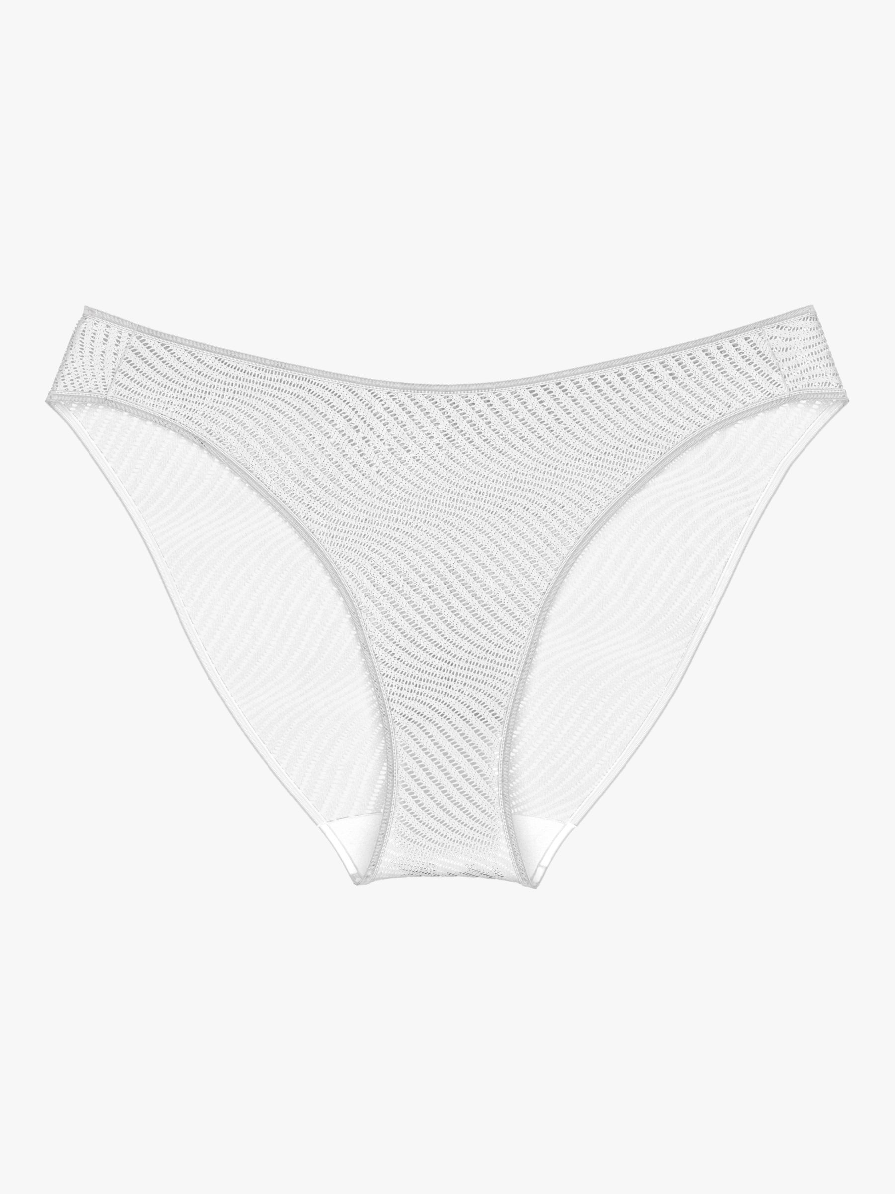 Triumph Harmony Spotlight Tai Knickers, White at John Lewis & Partners