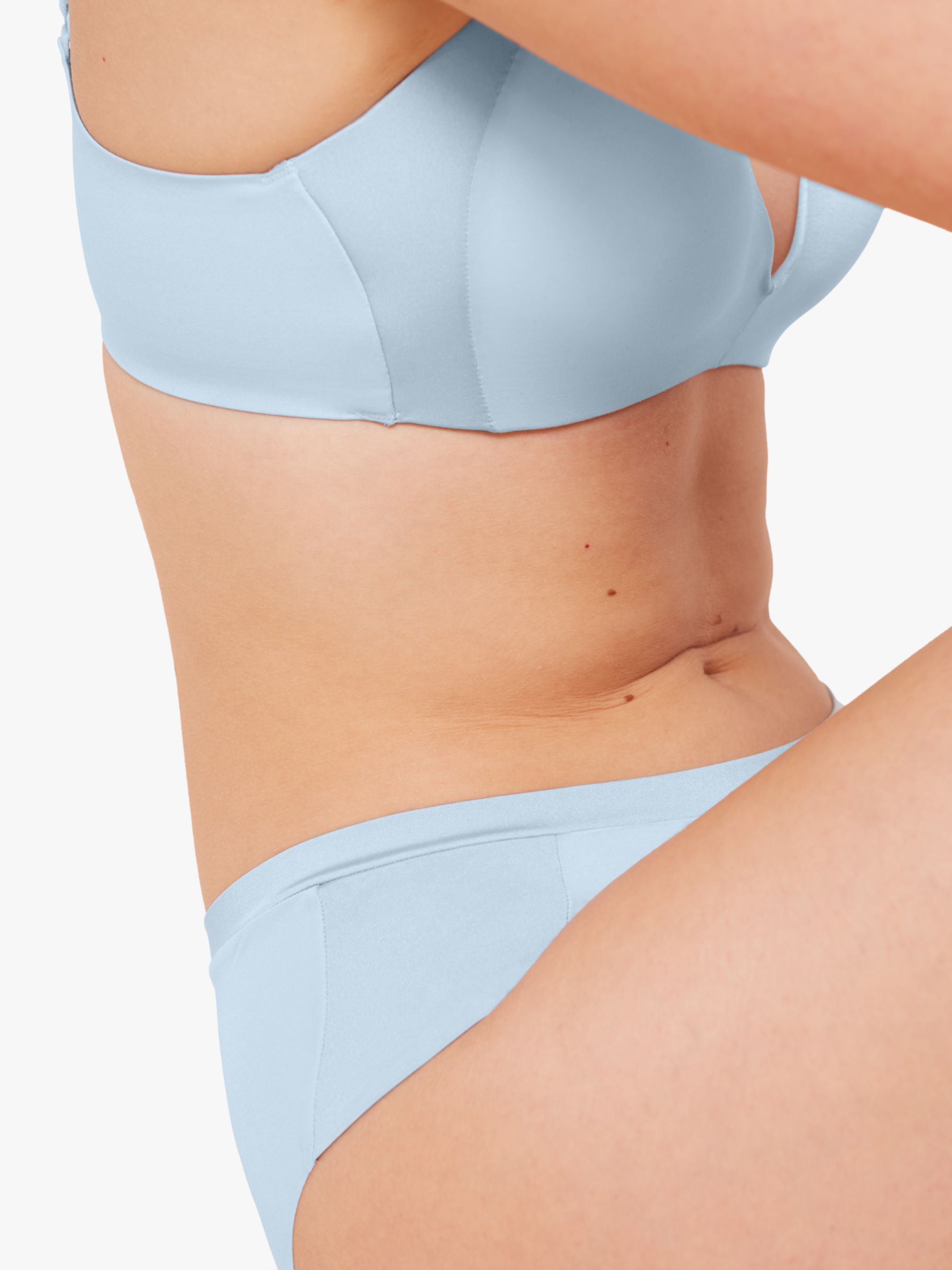 Triumph Everyday Body Make-Up Soft Touch Hipster Briefs, Fairy Blue, 8