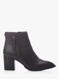 Moda in Pelle Nerla Leather Ankle Boots, Dark Brown