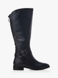 Moda in Pelle Takari Leather Knee High Boots, Navy