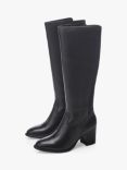 Moda in Pelle Scarletta Leather Knee High Boots, Black