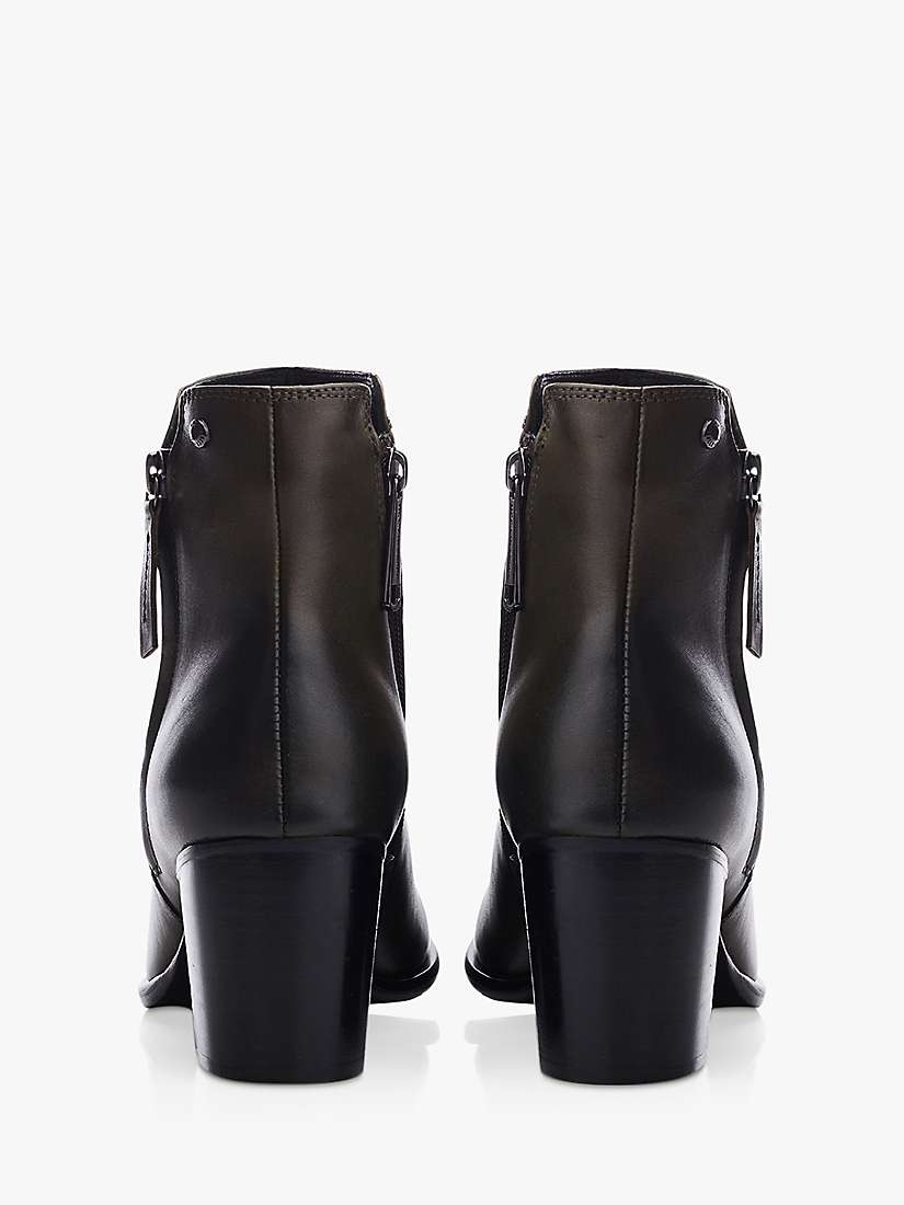Buy Moda in Pelle Lakayla Leather Ankle Boots, Olive Online at johnlewis.com