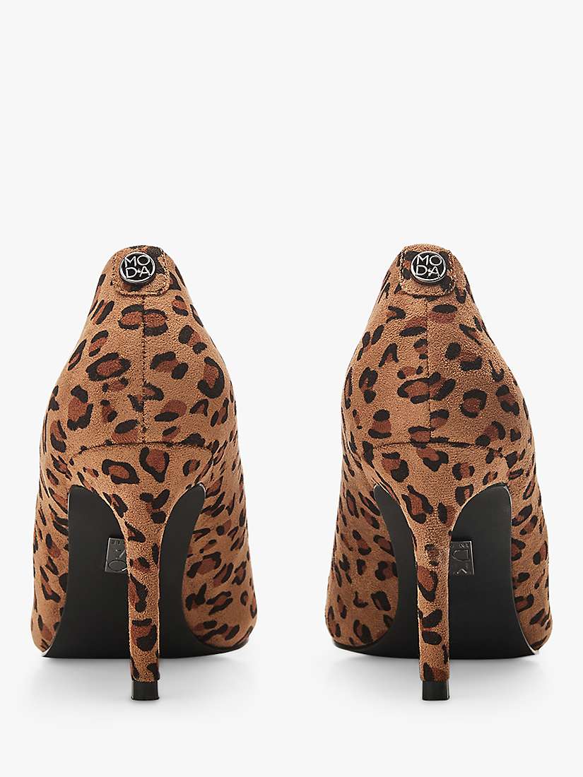 Buy Moda in Pelle Cassadee Stiletto Heel Shoes, Leopard Online at johnlewis.com
