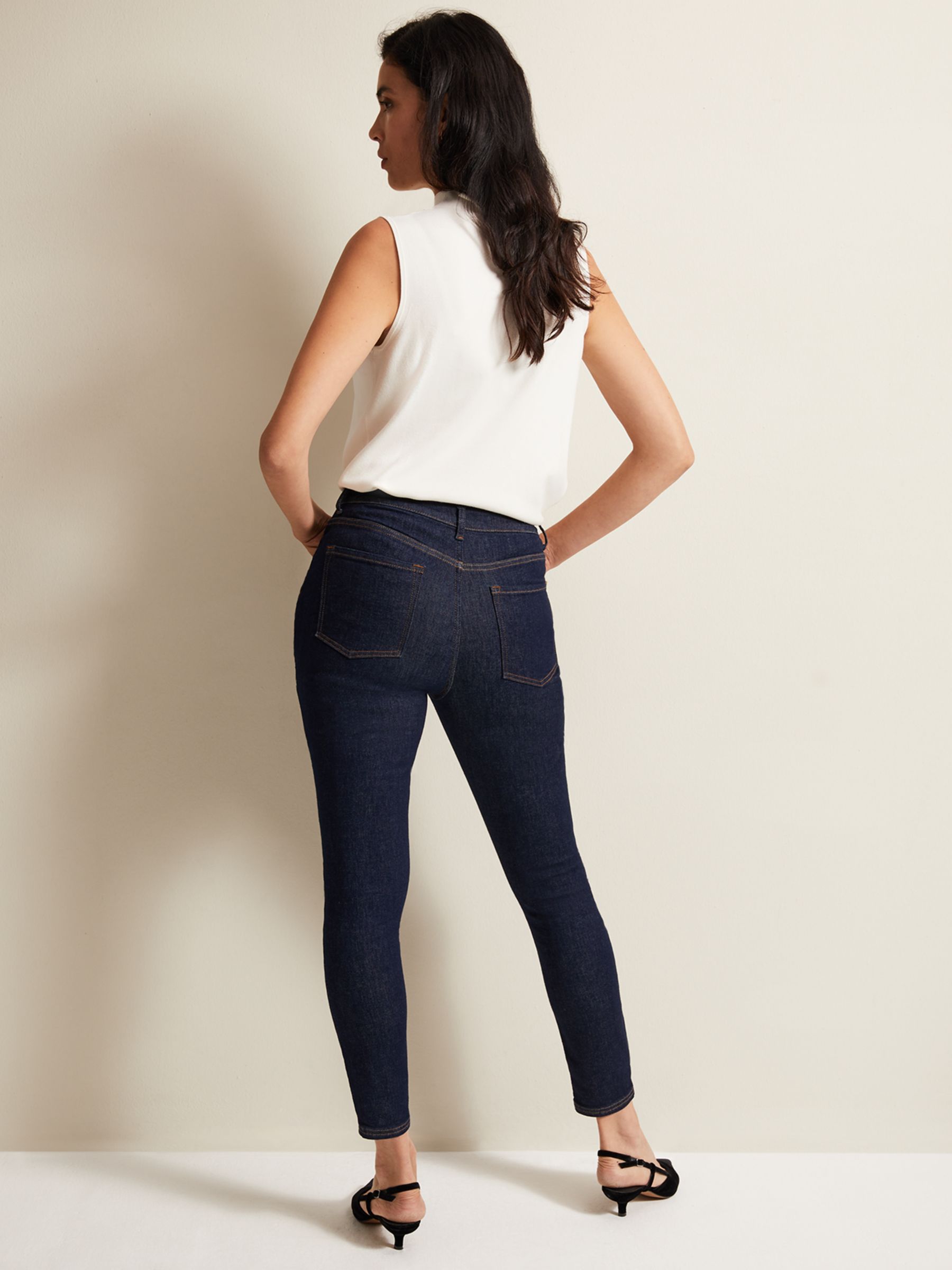 Buy Phase Eight Jelena Skinny Jeans, Indigo Online at johnlewis.com