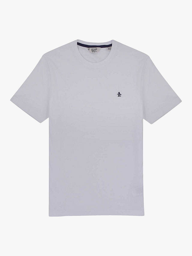 Original Penguin Pin Point Embroidery T-Shirt, Bright White