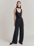 Ghost Ada Wide Leg Trousers, Black