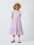 John Lewis Kids' Broderie Anglaise Tiered Dress