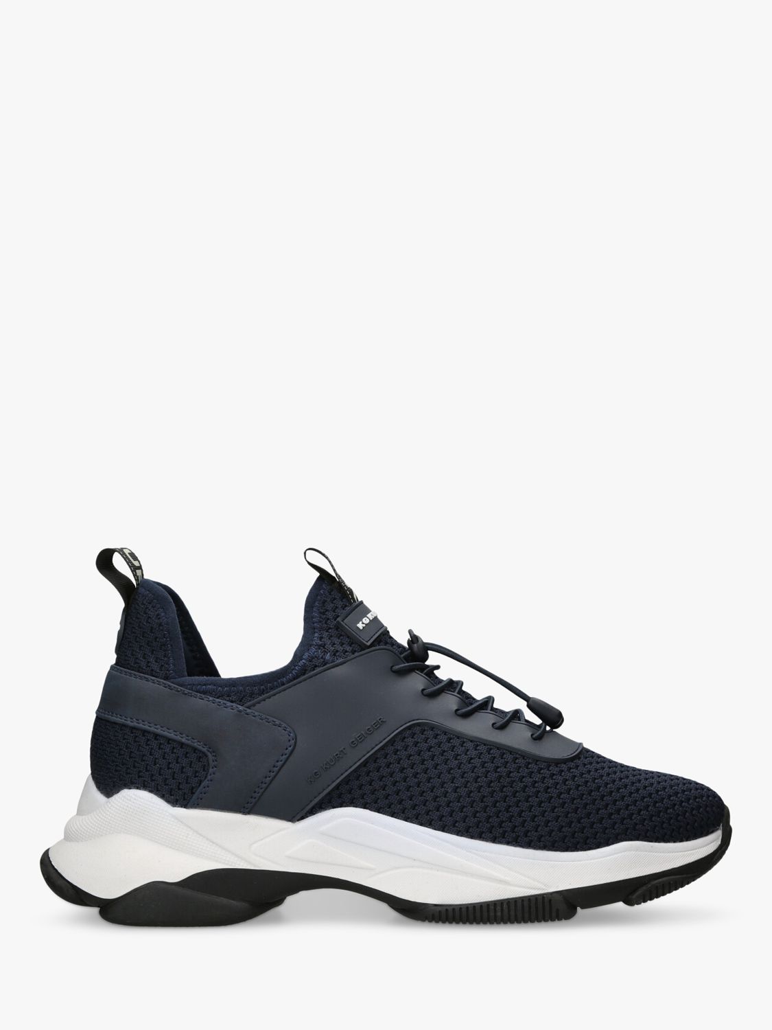 KG Kurt Geiger Wicked Trainers, Navy at John Lewis & Partners