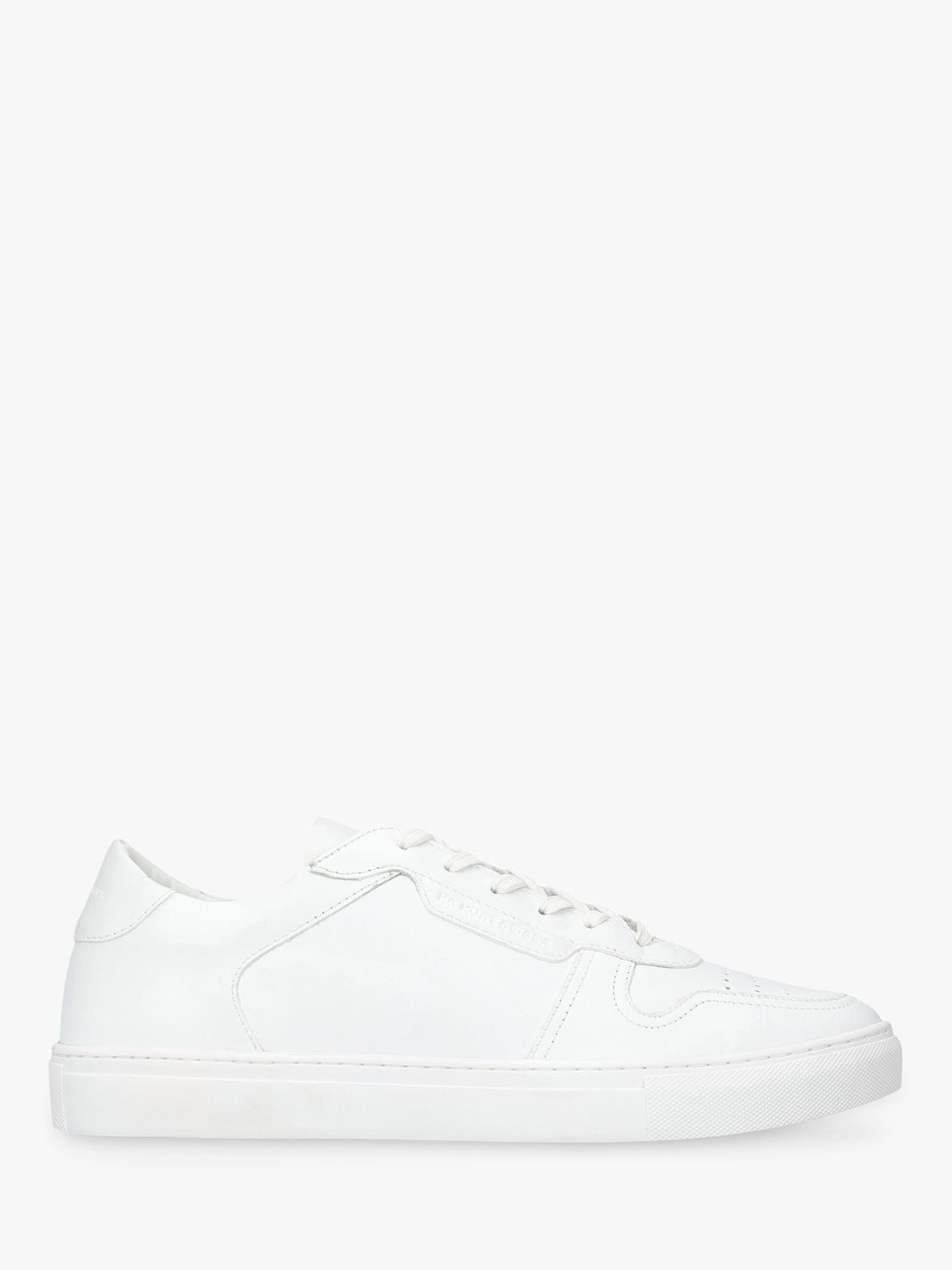 KG Kurt Geiger Flash Leather Trainers, White