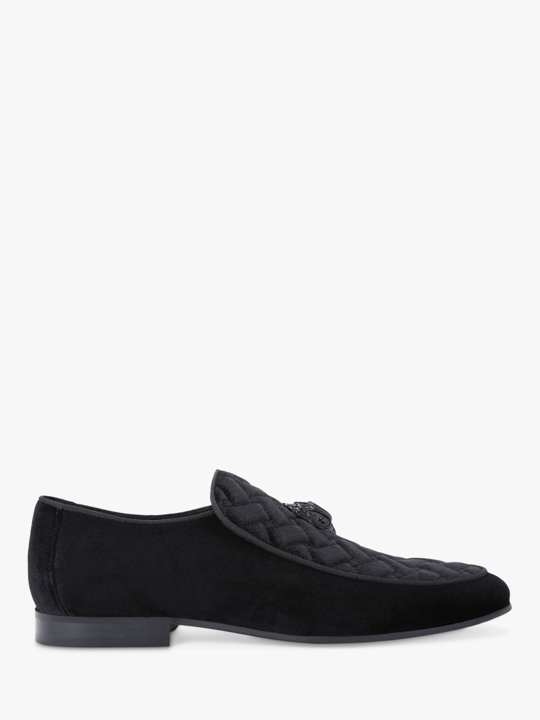 Kurt Geiger London Huge Eagle Head Loafers, Black, 6