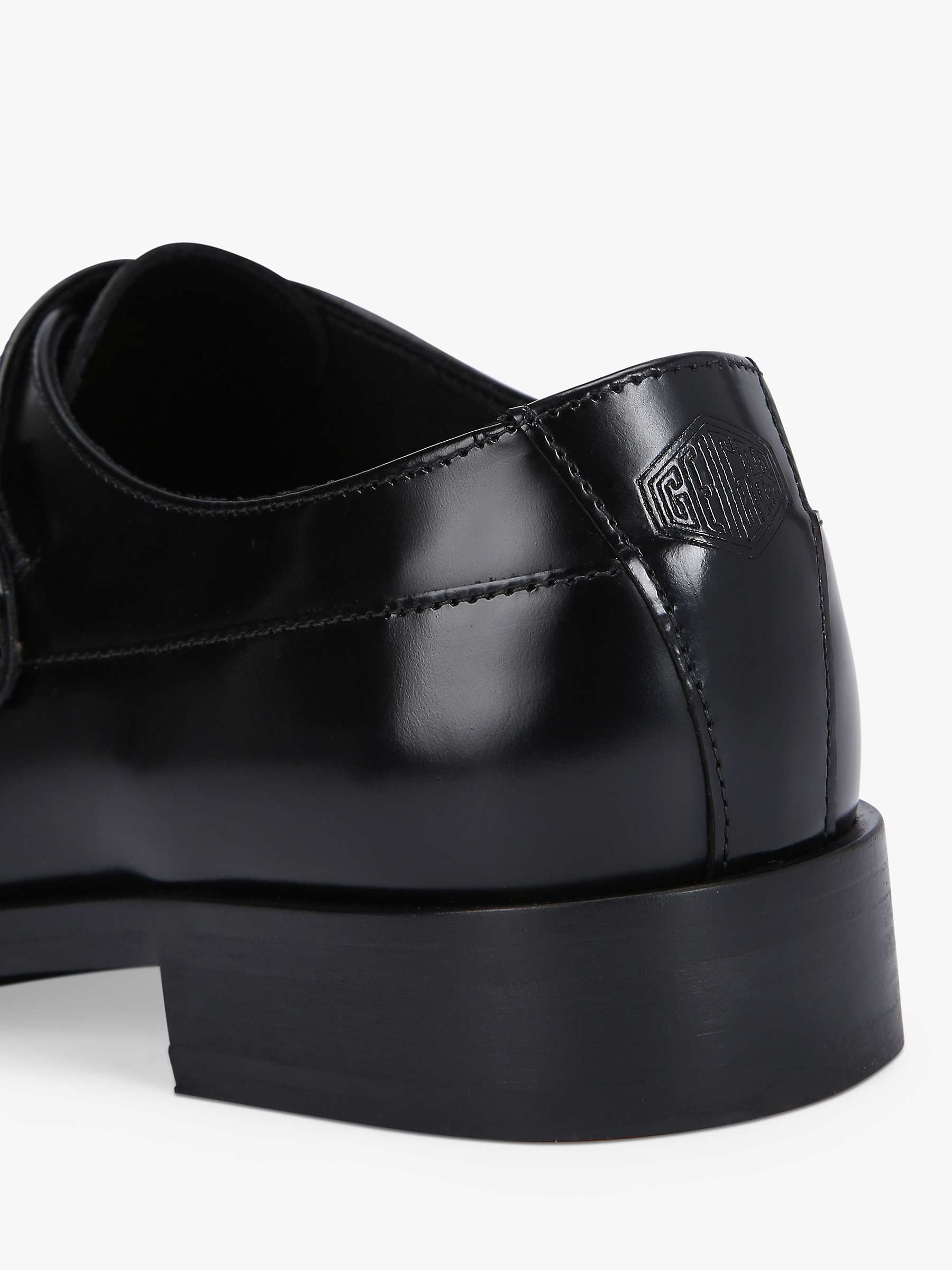 Buy Kurt Geiger London Hunter Monk Shoes, Black Online at johnlewis.com