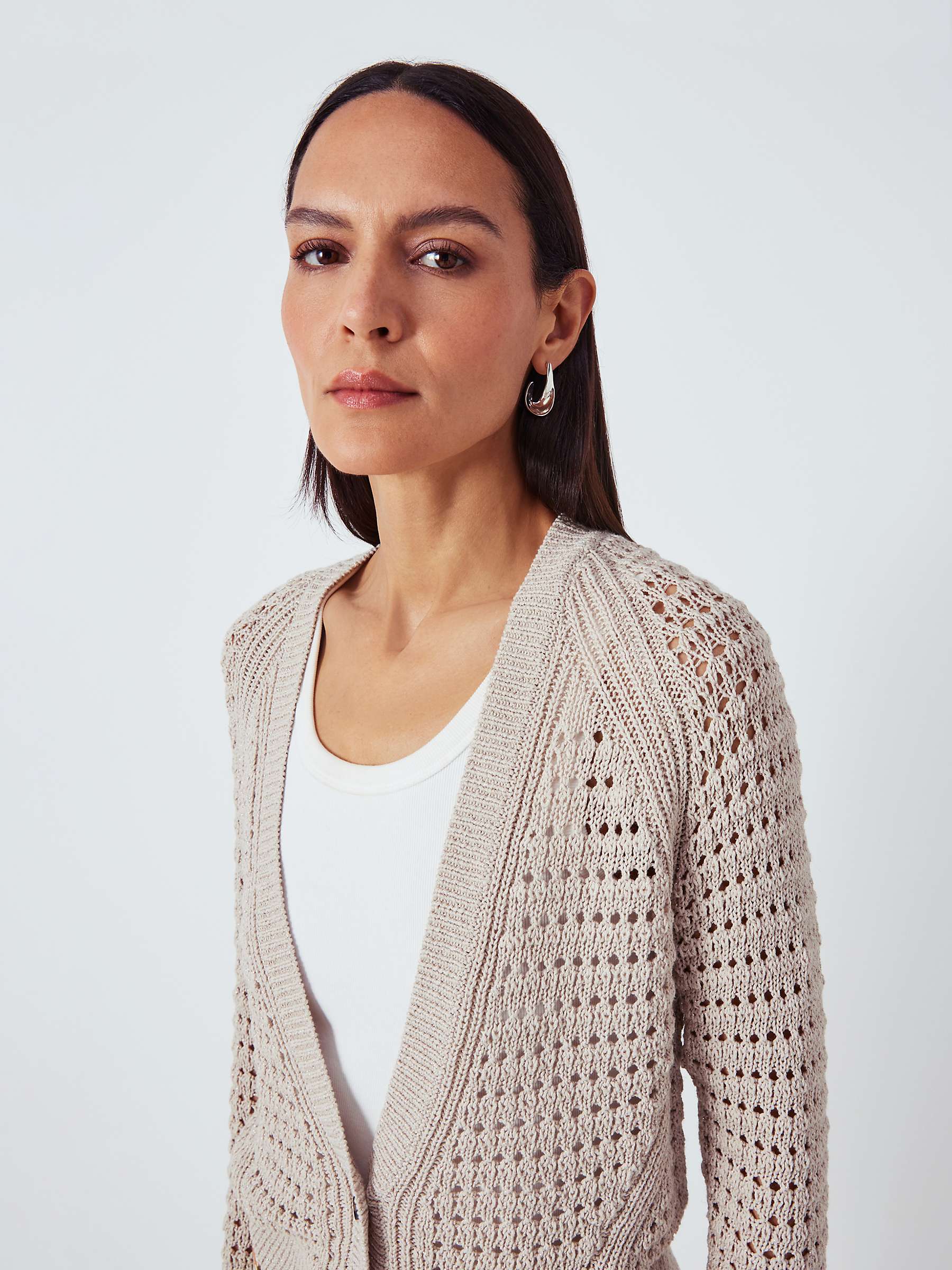 Buy John Lewis Cotton Linen Cardigan Online at johnlewis.com