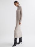 Reiss Petite Cady Wool Blend Midi Jumper Dress