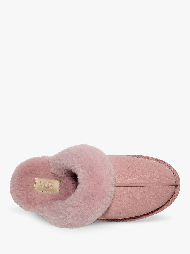 UGG Scuffette Sheepskin and Suede Slippers, Lavender Shadow
