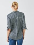 Rails Spencer Stripe Silk Shirt, Aspen