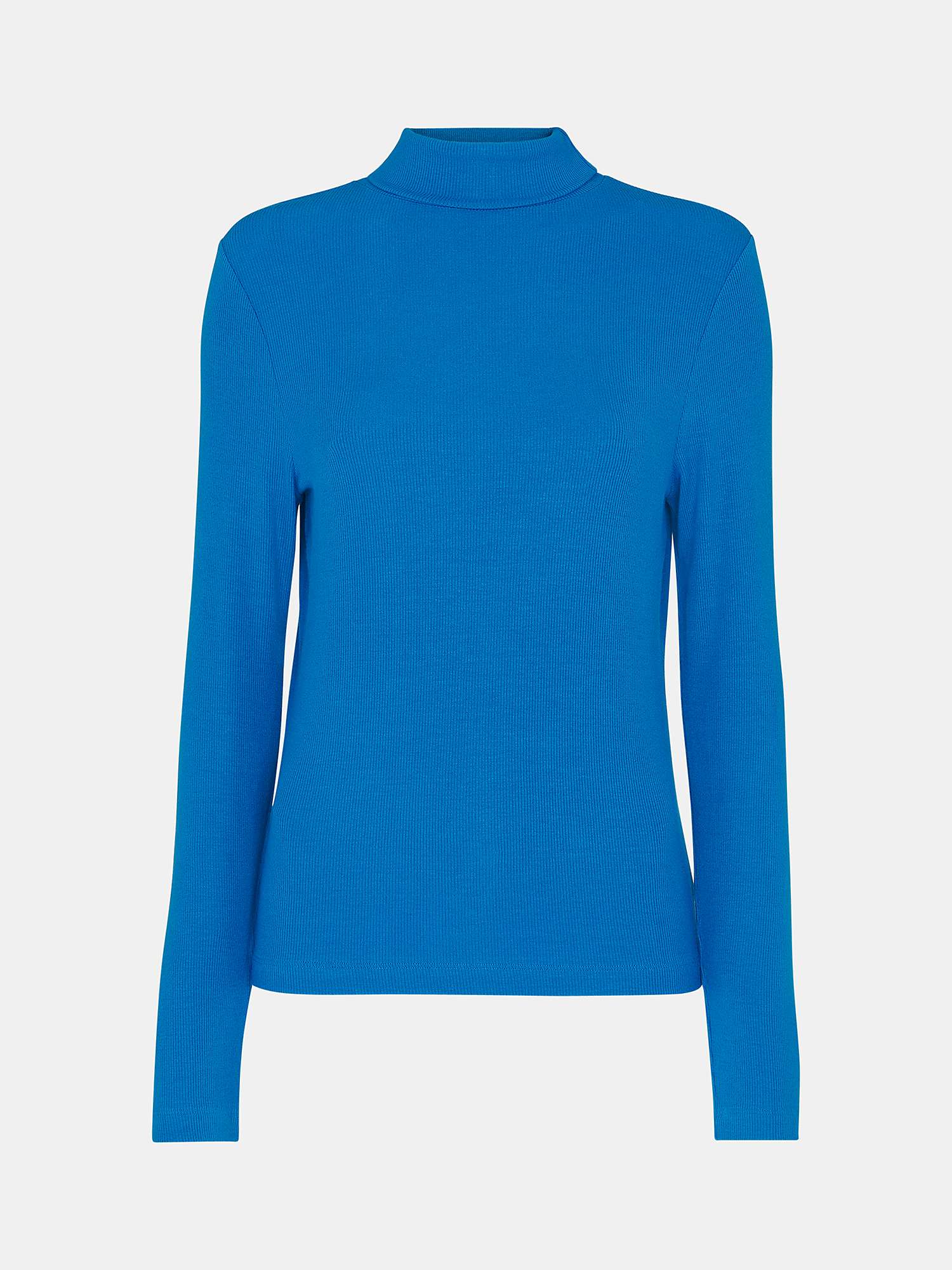 Buy Whistles Essential Ribbed Polo Top Online at johnlewis.com