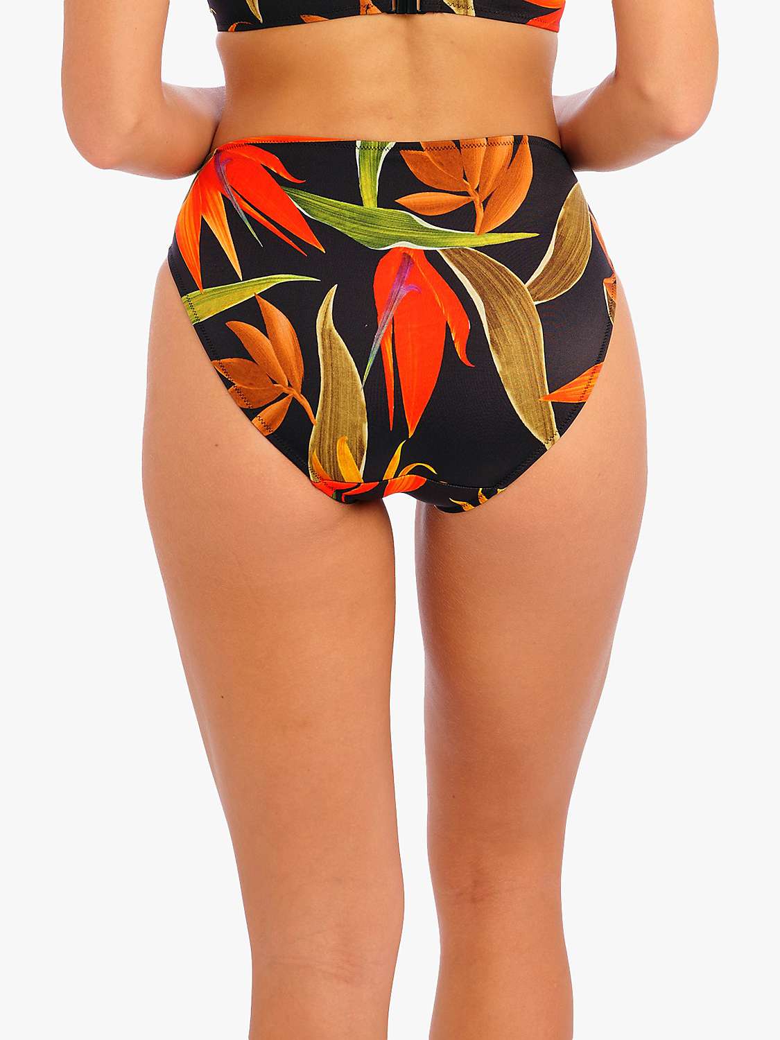 Buy Fantasie Pichola Bikini Bottoms, Black/Multi Online at johnlewis.com