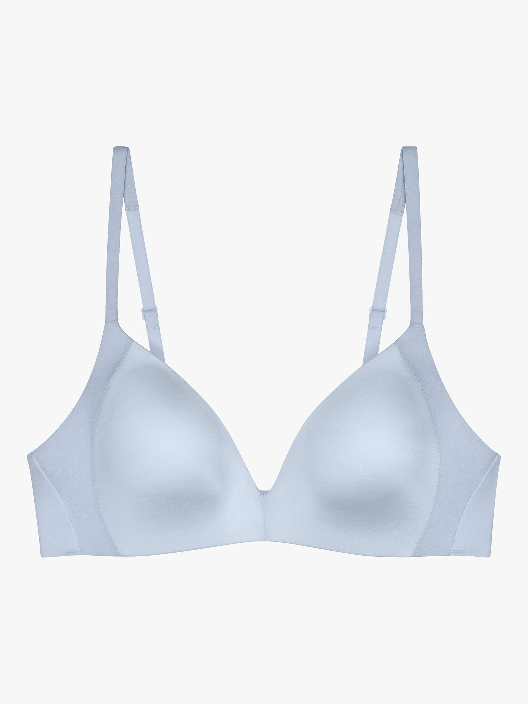 Buy Triumph Everyday Body Make-Up Soft Touch Non-Wired T-Shirt Bra, Fairy Blue Online at johnlewis.com