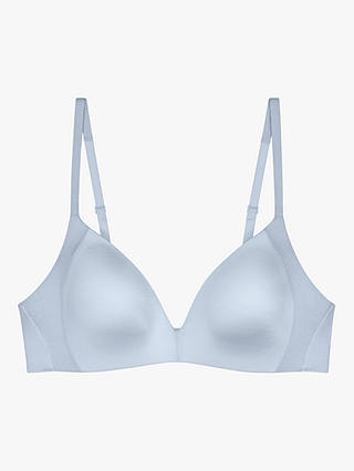 Triumph Everyday Body Make-Up Soft Touch Non-Wired T-Shirt Bra, Fairy Blue