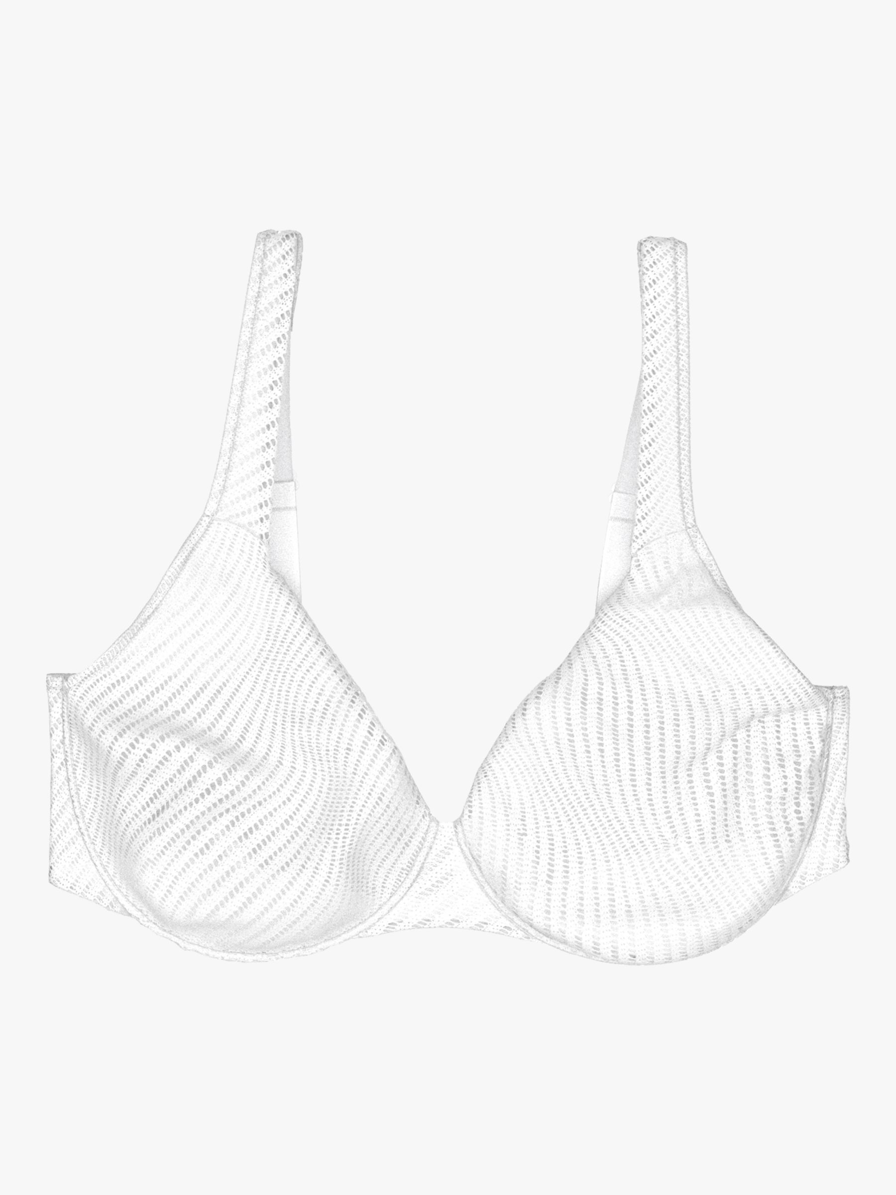 Triumph Essential Minimizer Underwired Bra, Orchid at John Lewis & Partners