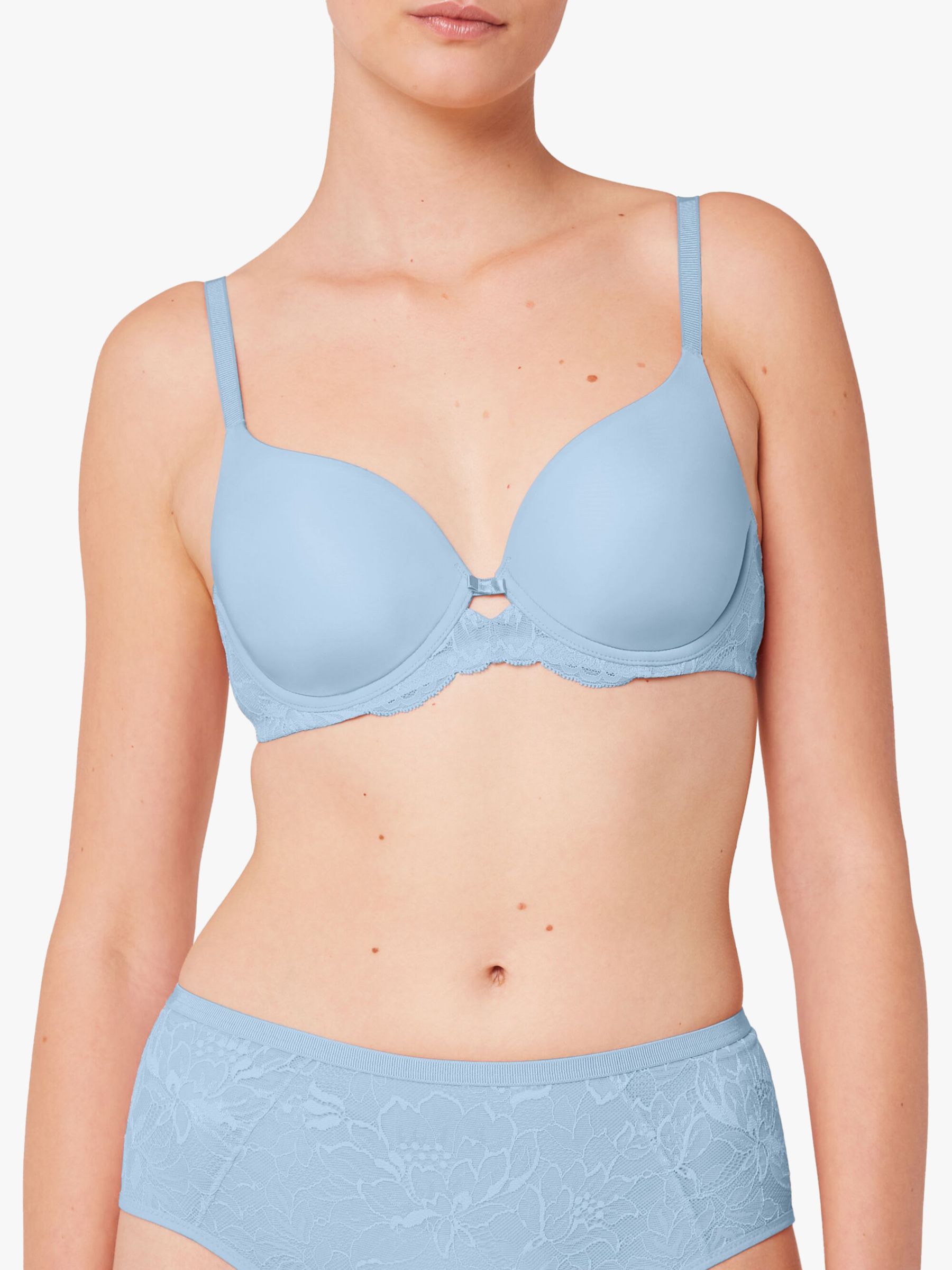 Wacoal Raffiné Underwired Bra, Frappe at John Lewis & Partners