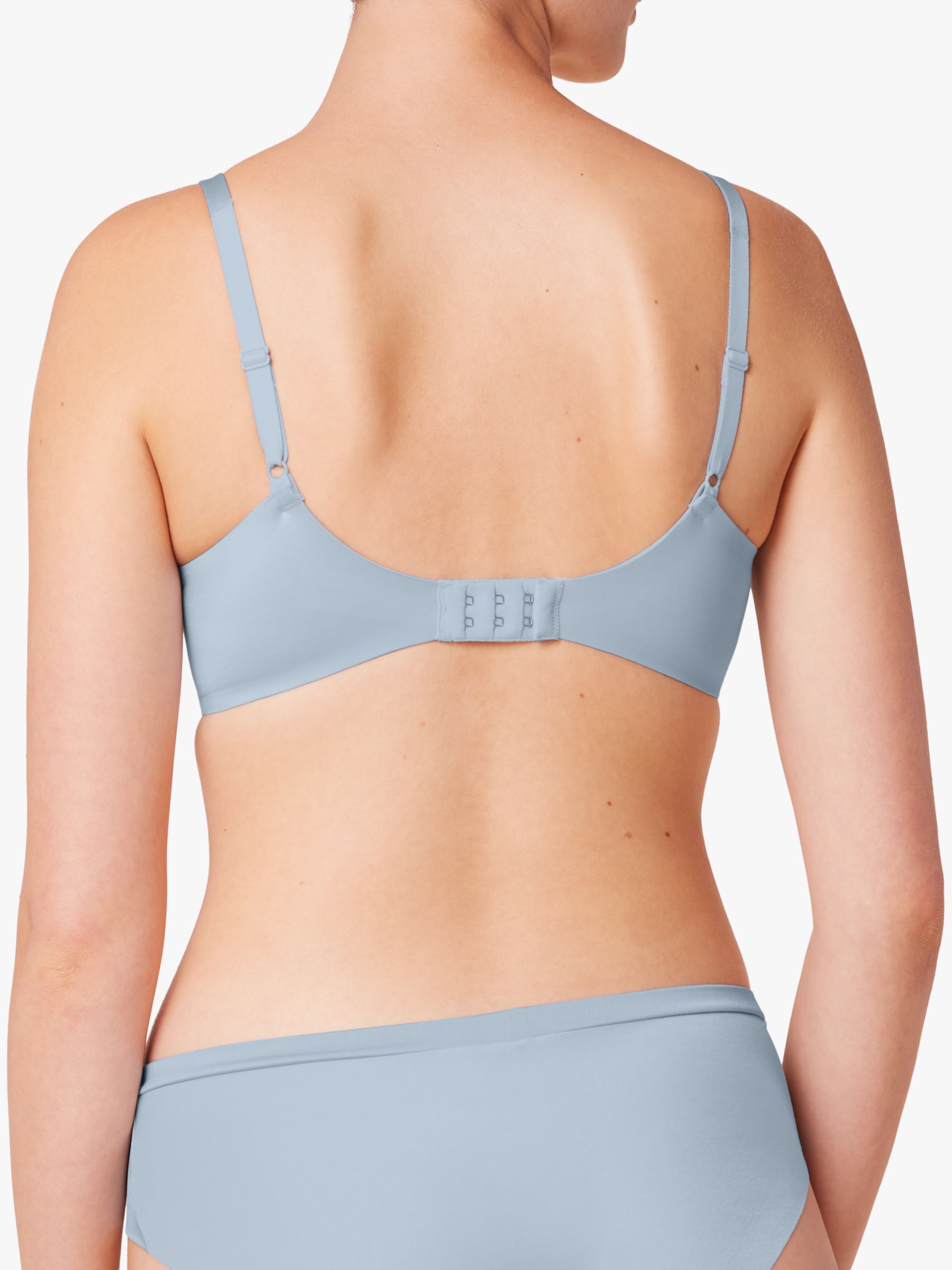 Buy Triumph Everyday Body Make-Up Soft Touch Bra, Fairy Blue Online at johnlewis.com