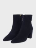 Hobbs Lyra Suede Ankle Boots, Navy