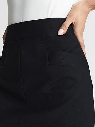Reiss Petite Haisley Wool Blend Pencil Skirt, Navy