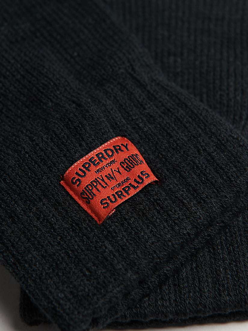 Buy Superdry Workwear Knitted Fingerless Gloves Online at johnlewis.com