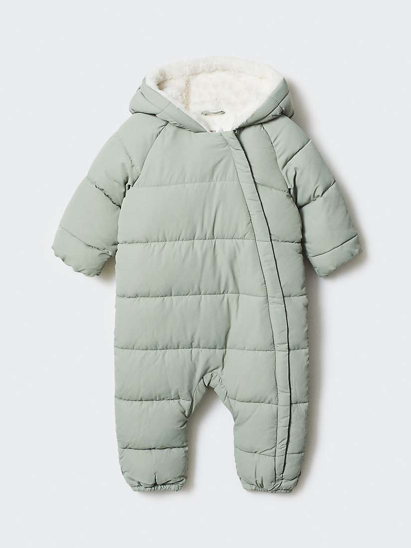 Buy Mango Baby Teddy Faux Lined One Piece Suit Online at johnlewis.com