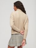 Superdry Cable Knit Roll-Neck Jumper