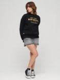 Superdry Luxe Metallic Logo Sweatshirt