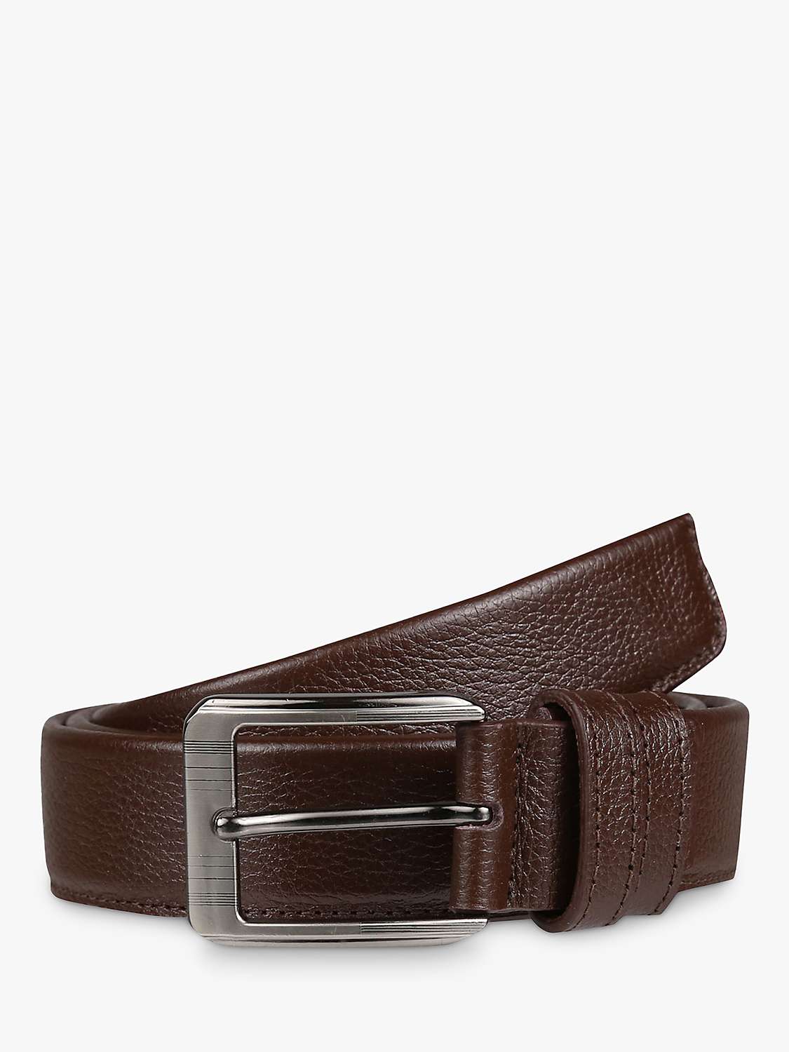 Buy LUKE 1977 Saturday Leather Belt, Brown Online at johnlewis.com