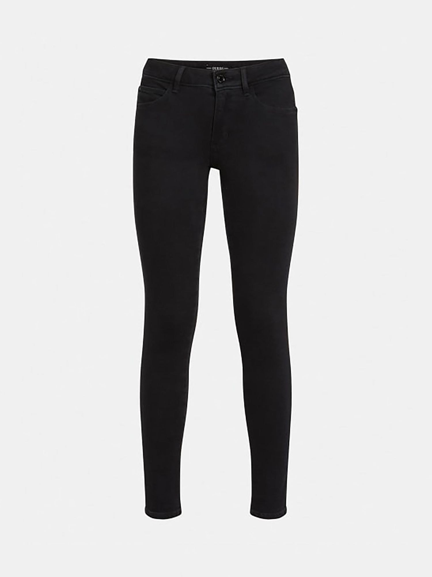 GUESS Curve Skinny Jeans, Carrie Black, W27/L32